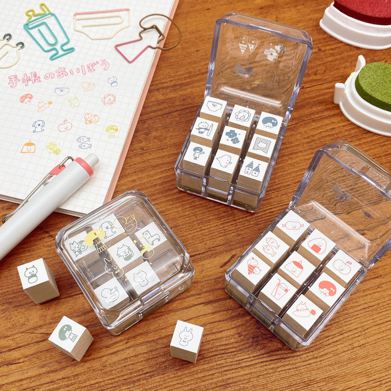 Mizutama x Beverly Planner Companion Stamp - Mix