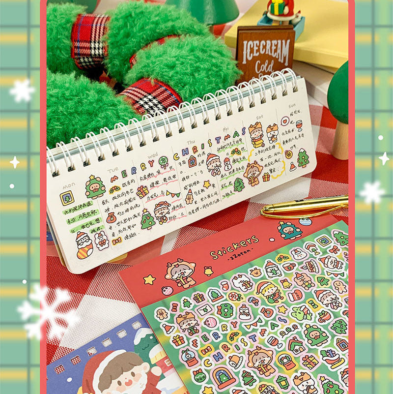 Molinta - Christmas Sticker Sheet
Get ready for the holidays with this festive Molinta Christmas Sticker Sheet, filled with sparkling seasonal designs that bring instant cheer to planners, journals, cards, and scrapbooking projects.
137x125mm
Material: PVC