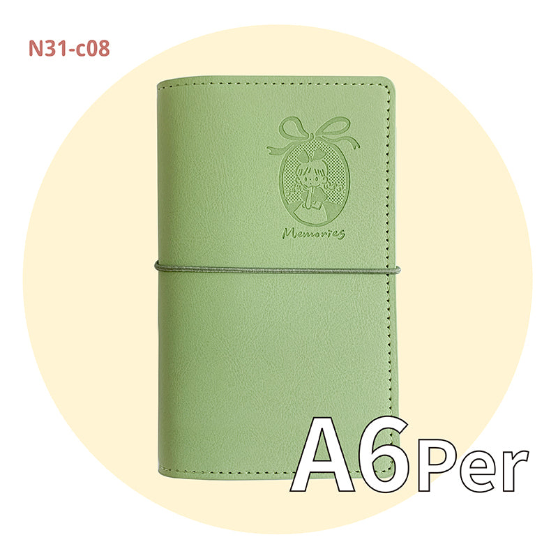 Molinta - Green A6 Six Ring Binder Cover
A compact A6 six ring binder from Molinta, designed for everyday notes, lists, and creative planning. Lightweight and easy to carry, it’s an ideal companion for quick thoughts, reminders, and daily jotting.
Specifications: 110mm x 190mm
Sanded PU Leather, soft feel, durable and resistant
Inserts not included