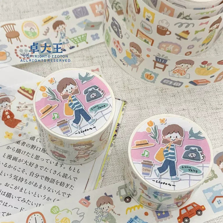 Molinta - Little Things Sticker Roll
Perfect for planners, journals, scrapbooks, and happy mail, this roll offers an easy peel‑and‑stick format that makes decorating effortless and fun.
5m x 40mm
Material: Kiss cut and writable material
Includes 1 Roll 