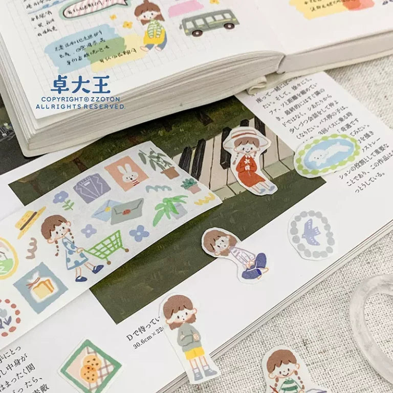 Molinta - Little Things Sticker Roll
Perfect for planners, journals, scrapbooks, and happy mail, this roll offers an easy peel‑and‑stick format that makes decorating effortless and fun.
5m x 40mm
Material: Kiss cut and writable material
Includes 1 Roll 