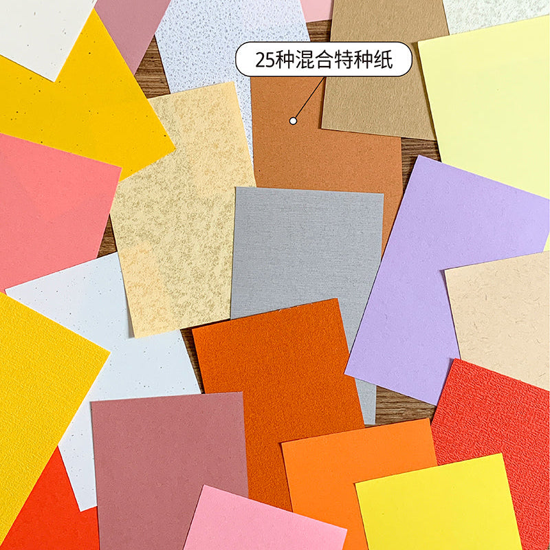 Molinta - Warm Room A7 Notepad
Enjoy 4 sets of 25 different designs that total to 100 sheets that have all kinds of specific texture characteristics to add charm to your journal!
Specifications: 80mmx120mm
Material: 300g super-sensitive paper
Inner page material: 100-130g mixed specialty paper
Full color pages inside
Quantity: 25 kinds of mixed specialty paper per book, 4 pages of each kind, 100 pages in total