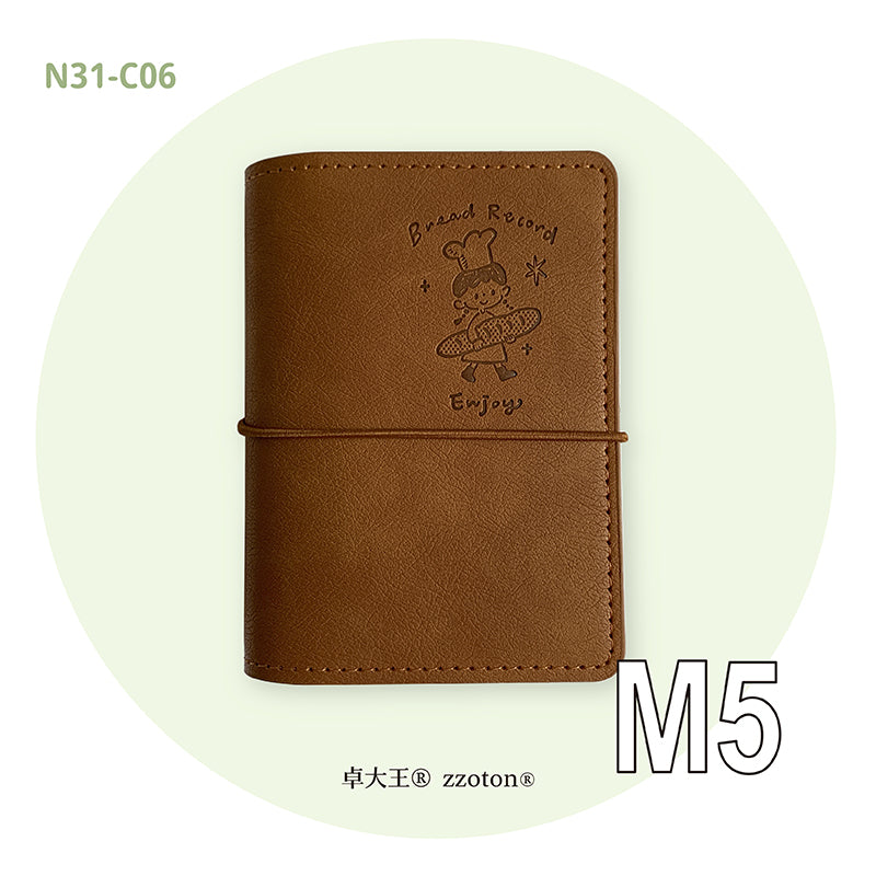 Molinta 5 Ring Binder - Brown
Stay organized in style with the Molinta 5‑Ring Binder, a compact and beautifully crafted cover designed for everyday notes, lists, sticker storage, and creative planning. Its warm brown tone gives it a classic, cozy feel, making it a perfect addition to any planner setup or stationery collection.
This binder is built in the A7 or M5 size, making it wonderfully portable — easy to slip into bags, pouches, or carry on the go.
Specifications:
M5: 95mm x 128mm
A7: 102mm x 153mm
