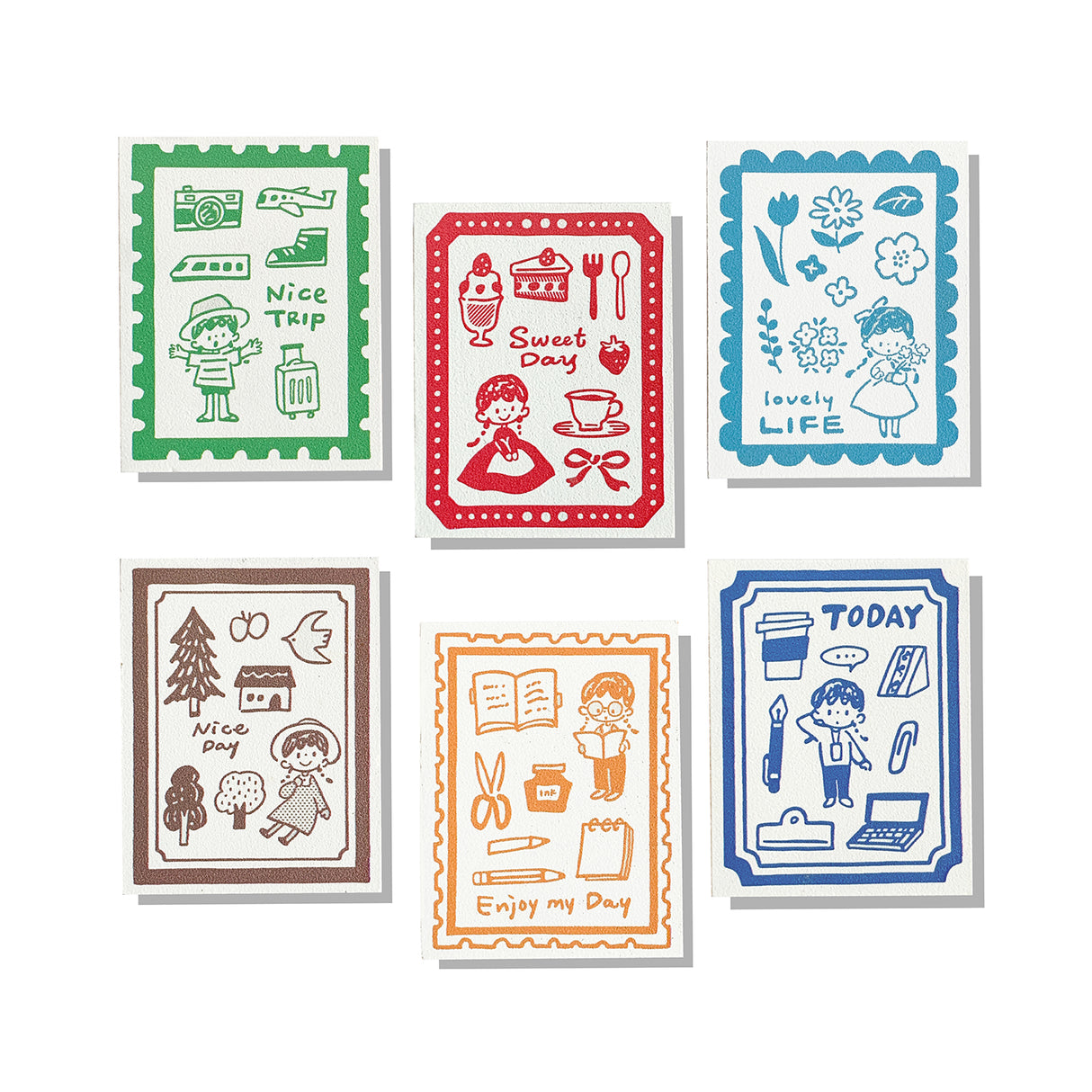 Molinta Life Rubber Stamp
Add a charming touch to your journaling, planners, cards, and creative projects with the Life Rubber Stamp Collection — beautifully designed decorative stamps from Molinta that brings personality and warmth to every page.
34mm x 45mm
Includes 1 stamp