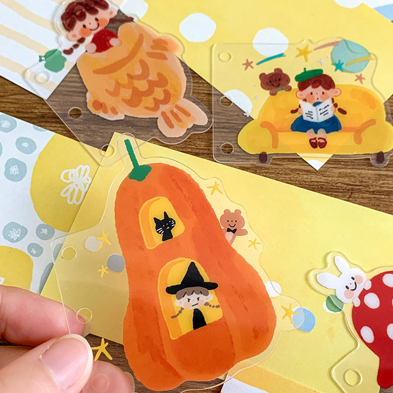 Add a whimsical addition to your planner, binder, or everyday notes throughout the year with these bookmarks or page dividers from Molinta. Section out your entries or dedicate a spot to something you want to remember with these different bookmarks!
Specifications: 53mmx76mm
Material: PVC