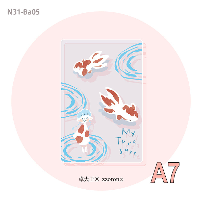 Molinta Pencil Board - Goldfish Soda
A refreshing and cheerful pencil board designed to brighten your journaling, planning, and note‑taking. Slip it behind your planner or notebook pages to create a smooth, firm writing surface—perfect for clean lines, crisp handwriting, and preventing ink bleed‑through.
Specifications: 80mm x 120mm
Material: PVC
Includes 1 pencil board
Get the matching binder here: Molinta Binder - Goldfish Soda – Little Craft Place