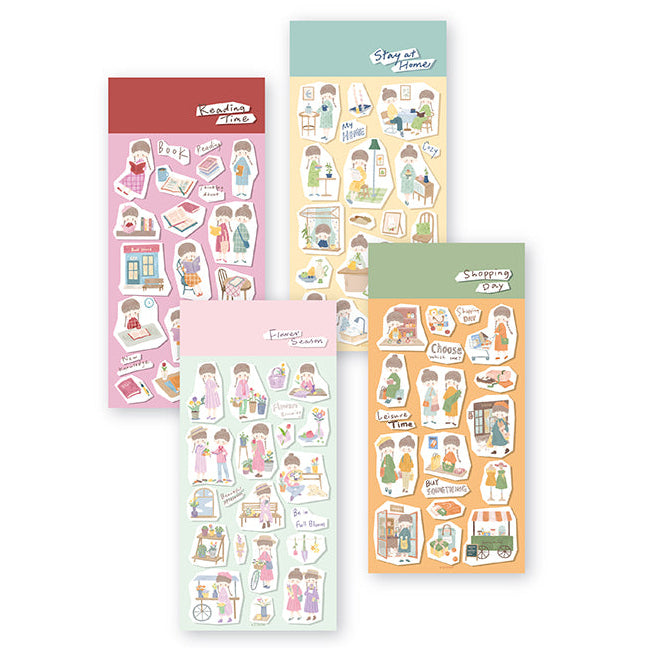 Molinta Sticker Sheet - Cozy Days
A cozy, heartwarming sticker sheet set designed to bring comfort and charm to your journals, planners, and creative projects.
80x158mm
Material: PVC
Includes 1 sticker sheet