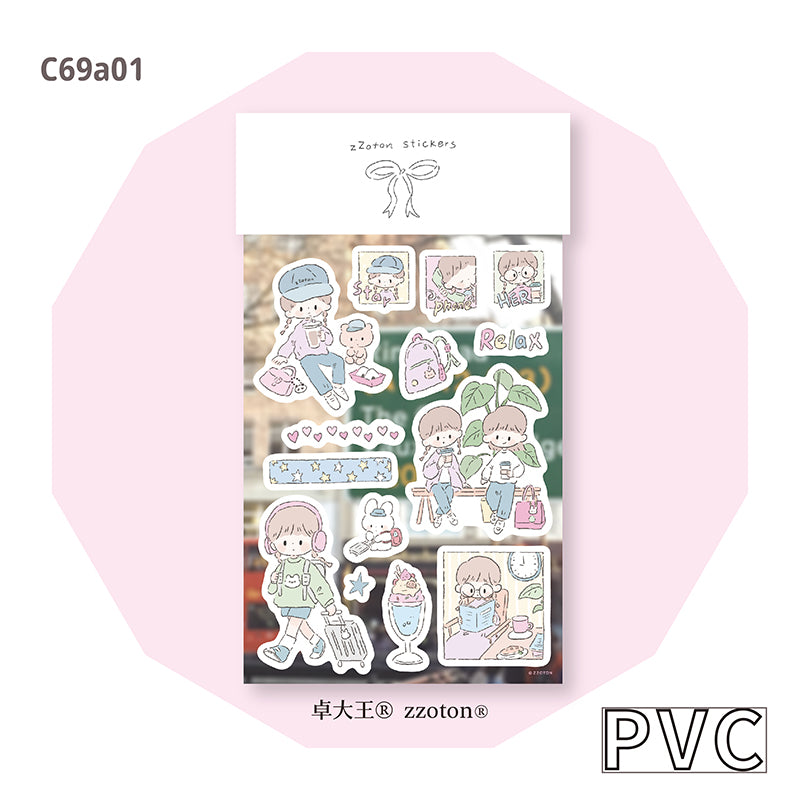 Molinta Sticker Sheet - Leisure Travel
Featuring adorable illustrations in Molinta’s signature whimsical style, these stickers are perfect for decorating planners, journals, scrapbooks, and happy mail.
105x148mm
Material: PVC or PET
Includes 1 sticker sheet