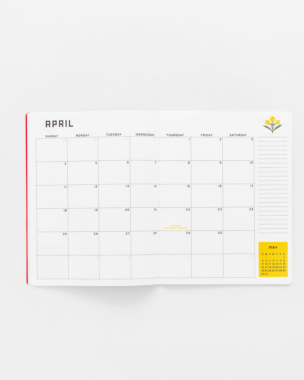 Ban.do Monthly 12-Month Planner Scandinavian Icons