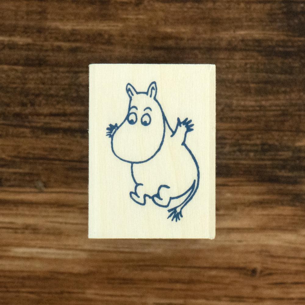 Moomin Moomintroll Rubber Stamp