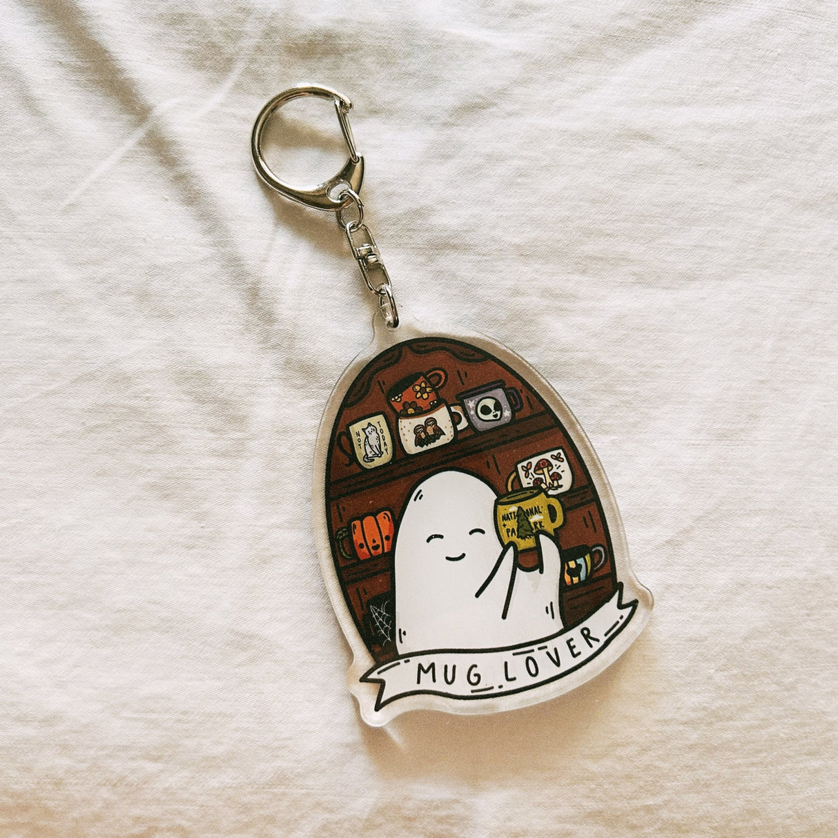 Little Spooky Studio - Mug Lover Acrylic Keychain