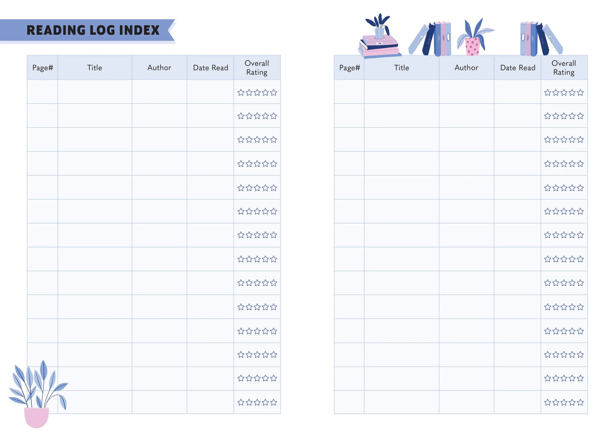 For book clubbers and solo bookworms alike, My Book Club Journal is a place to keep all your thoughts and feelings about your recent book club reads with guided prompts and space to record of your reflections.
Dedicated sections for notes on characters, plot, general thoughts, and discussion recap make it easy for readers to reference previous book selections. With an index of reading lists, go-to prompts for discussion, and tips for starting (and continuing) your own club, My Book Club Journal provides a