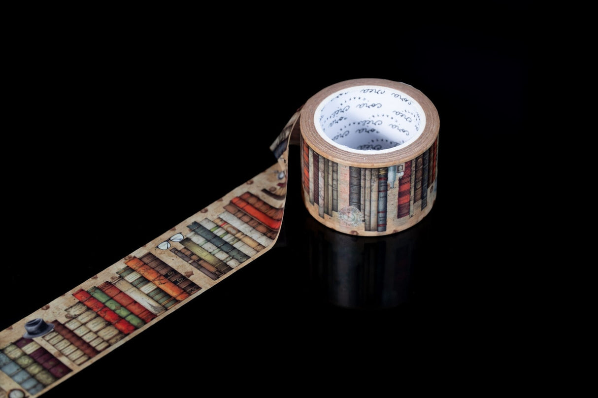Cinta washi de libro misterioso