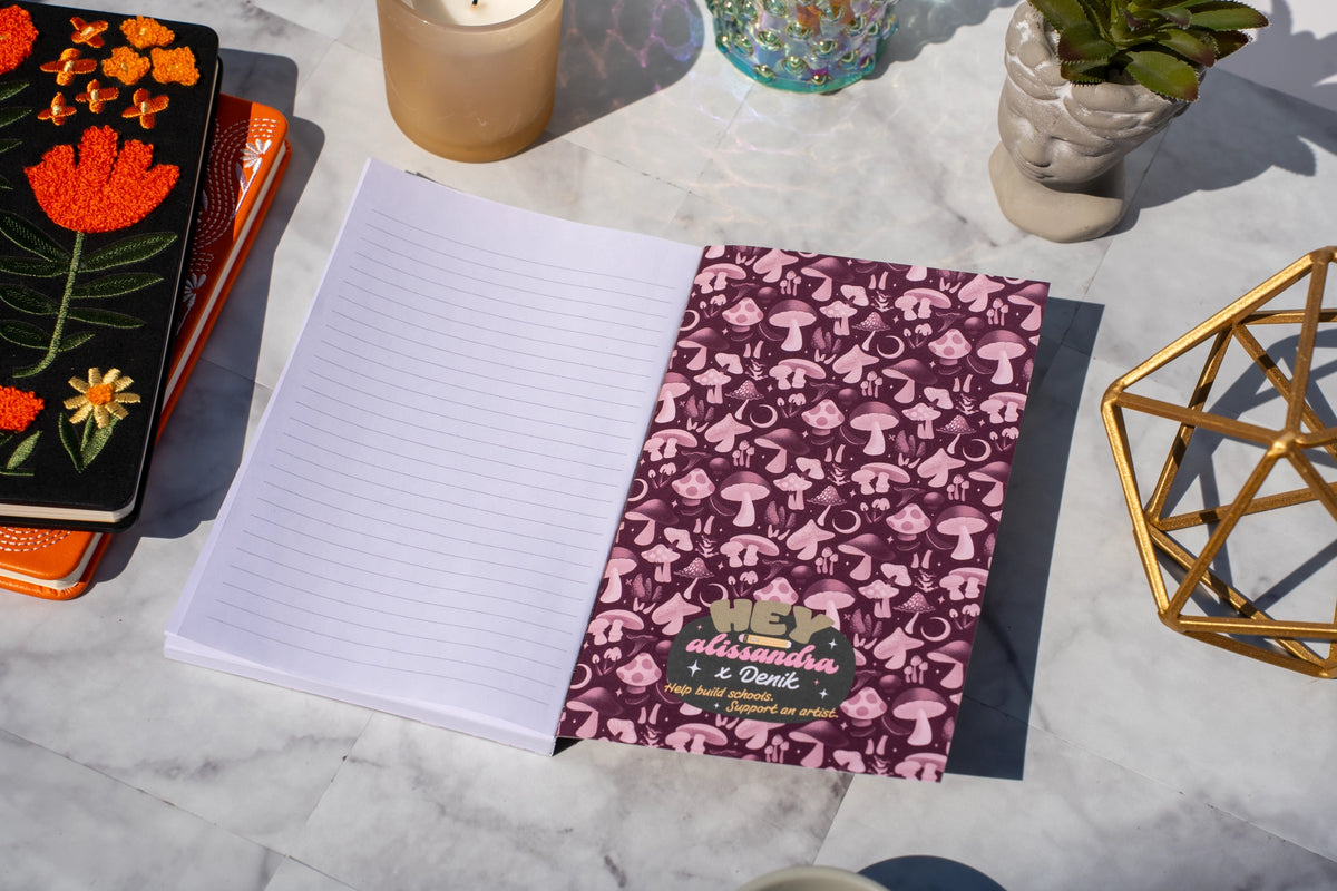 Water-resistant with a velvety soft-touch finish, this notebook is made to last and feel great in your hands. Designed to lay flat with a durable, Smyth-sewn binding, it’s perfect for everyday writing, journaling, or sketching.