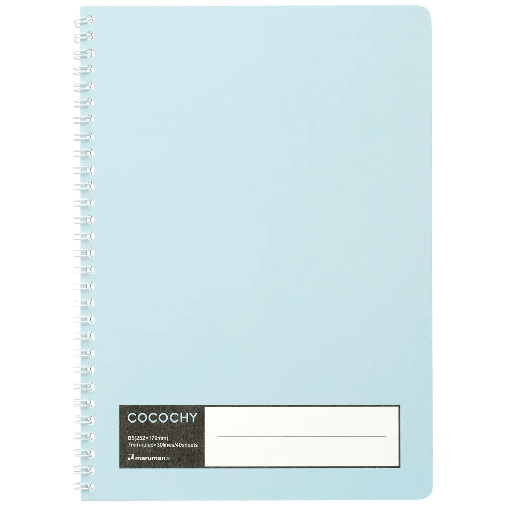Maruman Cocochy B5 Notebook - Light Blue