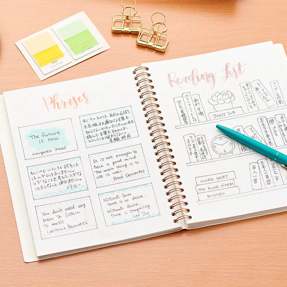 Maruman Septcouleur A5 Notebook - Limited Edition - Green