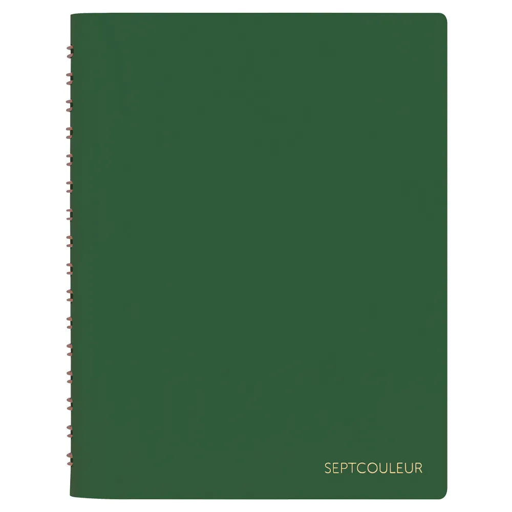 Maruman Septcouleur A6 Notebook - Limited Edition - Green