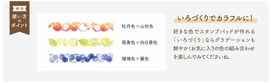 Shachihata Rotating Stamp Foods