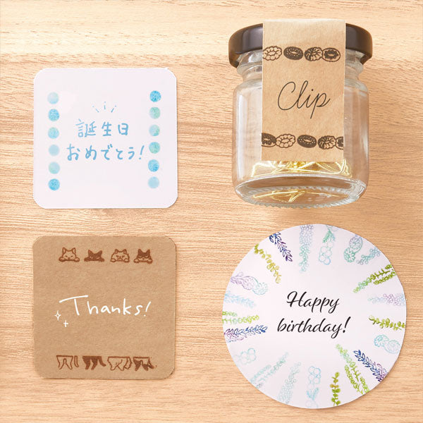 Shachihata Rotating Stamp Foods