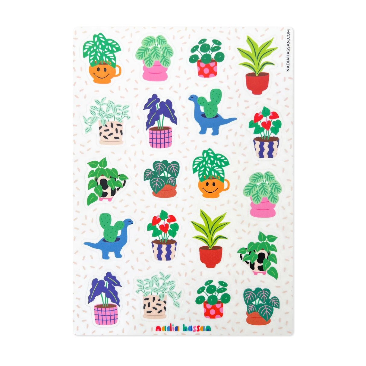 Nadia Hassan - Houseplants Sticker Sheet