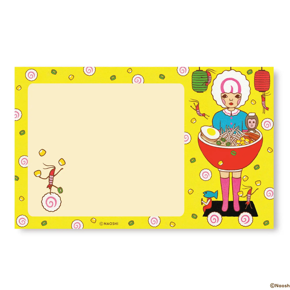 Naoshi Ramen Stall Notepad
Ramen Stall notepad is featuring striking colorful and whimsical world.