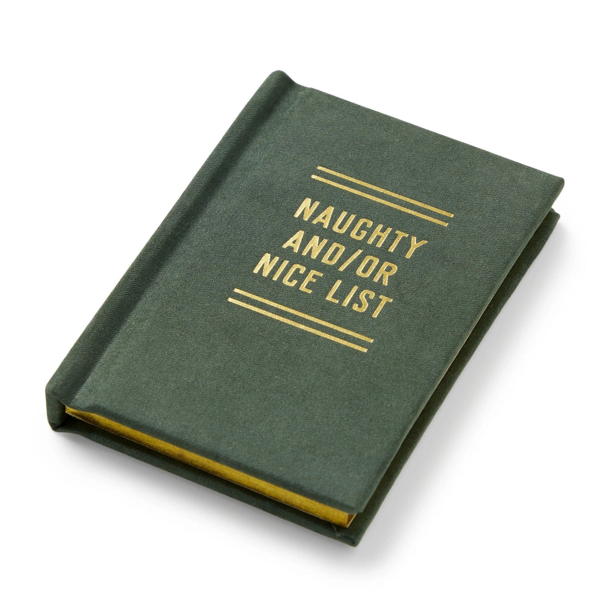 Introducing the tiniest holiday helper you’ll ever own—our 2.75” by 3.75” Naughty and/or Nice Tiny Diary, complete with 112 gilded-edge pages for jotting down all your festive deeds (or misdeeds). Whether you’re tracking gift ideas, holiday parties, or questionable decisions made under the influence of eggnog, this diary is your pocket-sized confessional for the season.
With a nostalgic design that feels straight out of Santa’s secret stash, this diary brings old-school charm to your modern holiday c
