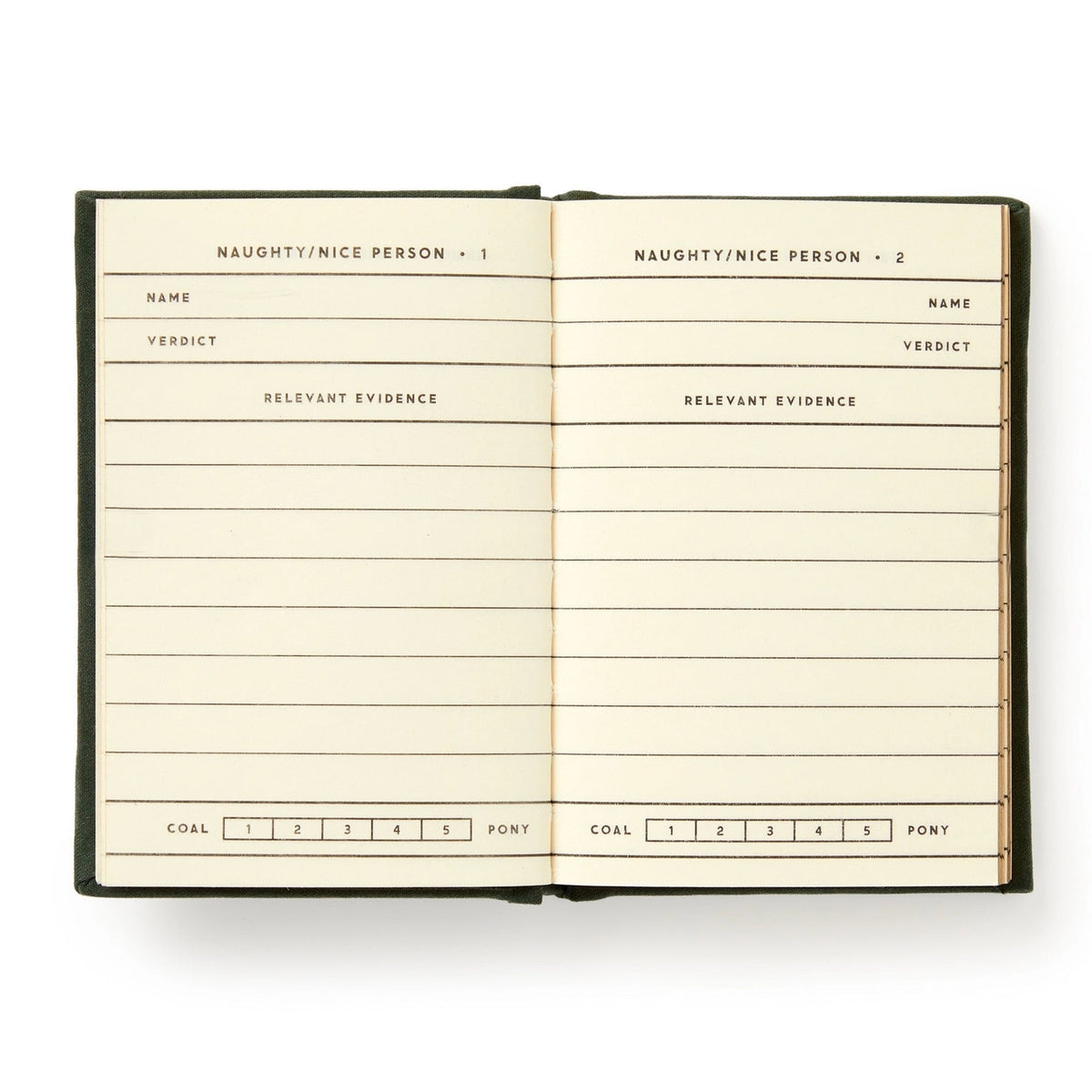 Introducing the tiniest holiday helper you’ll ever own—our 2.75” by 3.75” Naughty and/or Nice Tiny Diary, complete with 112 gilded-edge pages for jotting down all your festive deeds (or misdeeds). Whether you’re tracking gift ideas, holiday parties, or questionable decisions made under the influence of eggnog, this diary is your pocket-sized confessional for the season.
With a nostalgic design that feels straight out of Santa’s secret stash, this diary brings old-school charm to your modern holiday c