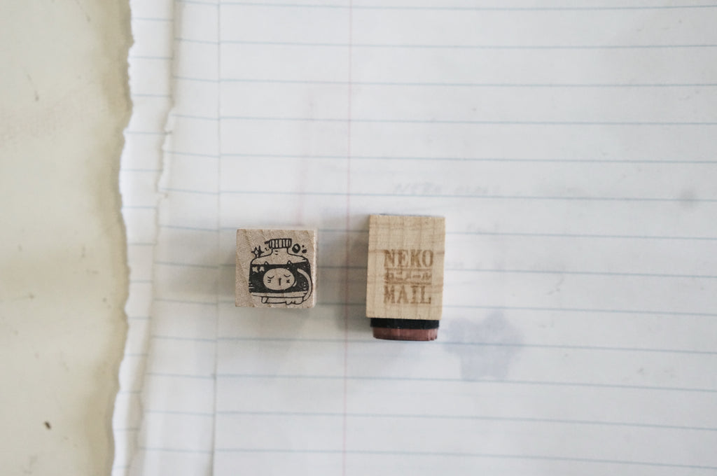 Black Milk Project - Neko Mail Series Rubber Stamp