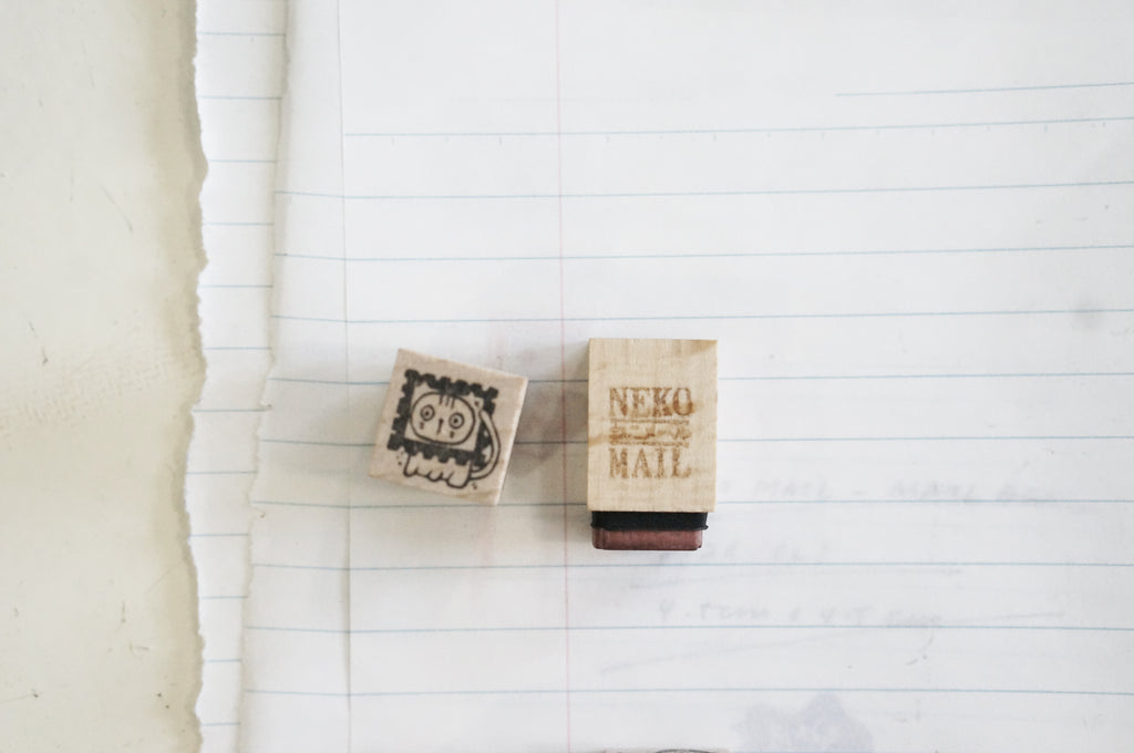 Black Milk Project - Neko Mail Series Rubber Stamp