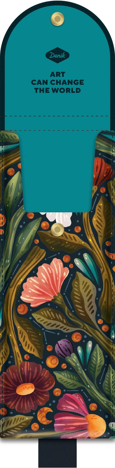 Nightsky Floral Notebook/Sketchbook Pouch