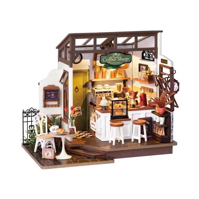 Kit de casa en miniatura para hacer tú mismo el café nº 17
