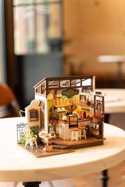 Kit de casa en miniatura para hacer tú mismo el café nº 17