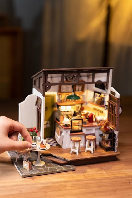 Kit de casa en miniatura para hacer tú mismo el café nº 17