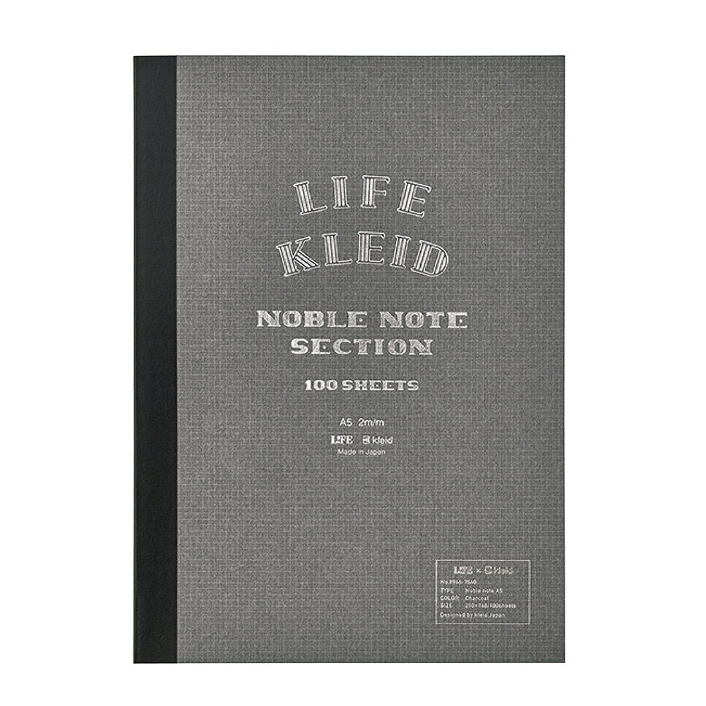LIFE X Kleid Noble Notebook - A5 - 2mm Grid