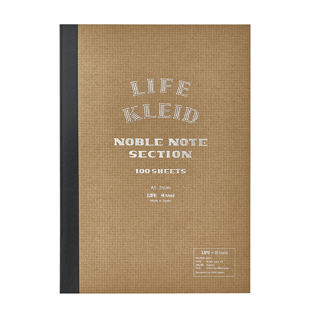 LIFE X Kleid Noble Notebook - A5 - 2mm Grid