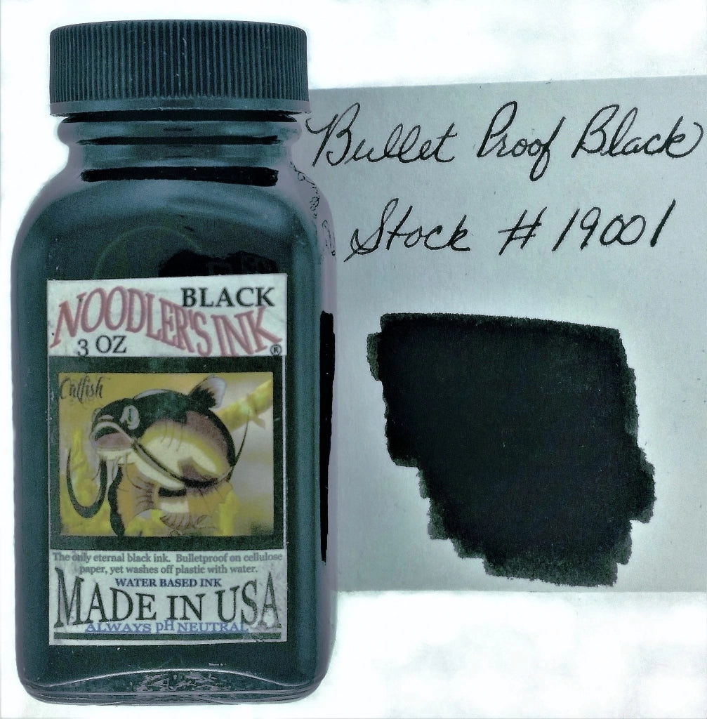 Noodler’s 3oz bottles are filled to the brim with vibrant, high-quality fountain pen ink made in the USA. Each bottle offers exceptional value and a huge range of colors—from classic blues to imaginative limited editions—crafted for writers who love creativity and expression.
3oz Bottle
Archival Ink
Forge Resistant
Water Resistant