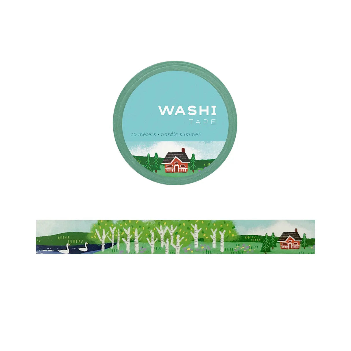 These 15 mm wide rolls pack a punch with their striking designs and color, not to mention their eye-catching packaging makes them the perfect gift for all crafters and DIYers.
10 meters/ 15 mm per roll.