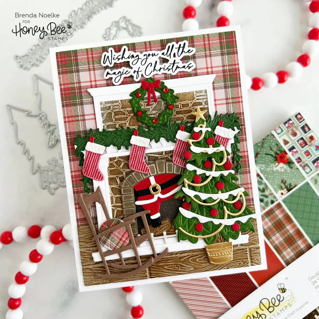 Spruce up your cards and paper crafts with our exclusive 6" x 8.5" cardstock pad, packed with festive holiday florals and classic Christmas patterns. This fun paper pad includes 24 double-sided sheets, each showcasing coordinating designs. Printed on smooth satin finish 65# cover cardstock, it offers a rich, luxurious feel. Acid- and lignin-free for lasting quality, and made with love right here in the USA!