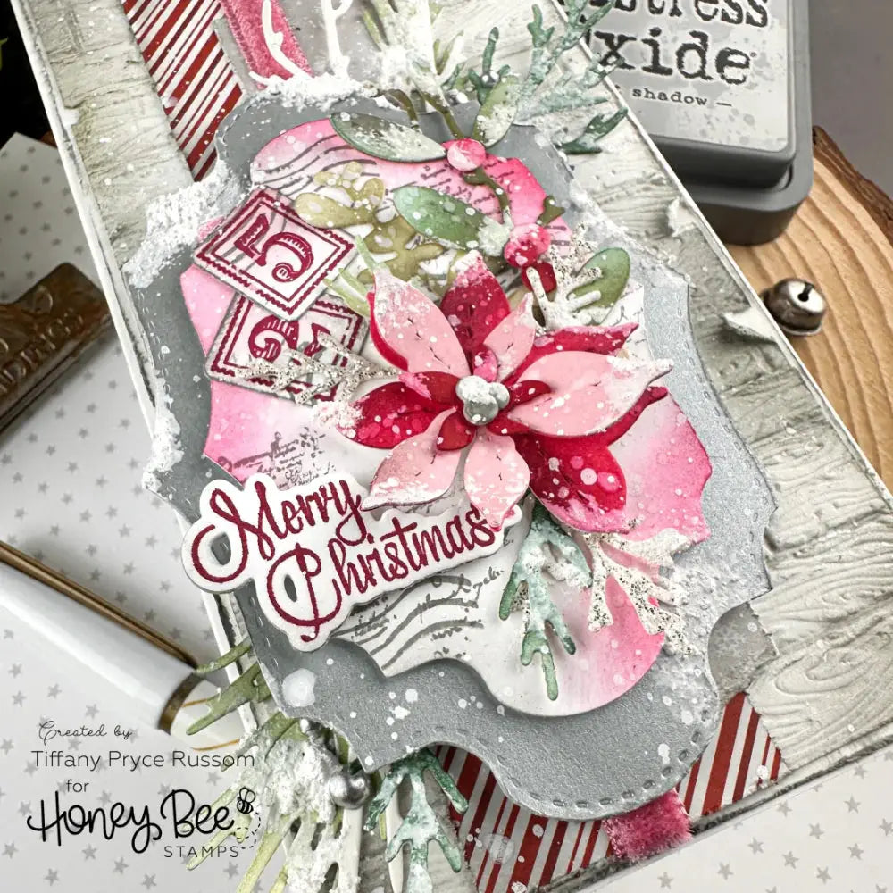 Spruce up your cards and paper crafts with our exclusive 6" x 8.5" cardstock pad, packed with festive holiday florals and classic Christmas patterns. This fun paper pad includes 24 double-sided sheets, each showcasing coordinating designs. Printed on smooth satin finish 65# cover cardstock, it offers a rich, luxurious feel. Acid- and lignin-free for lasting quality, and made with love right here in the USA!