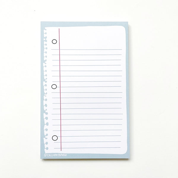 Notebook Paper Notepad