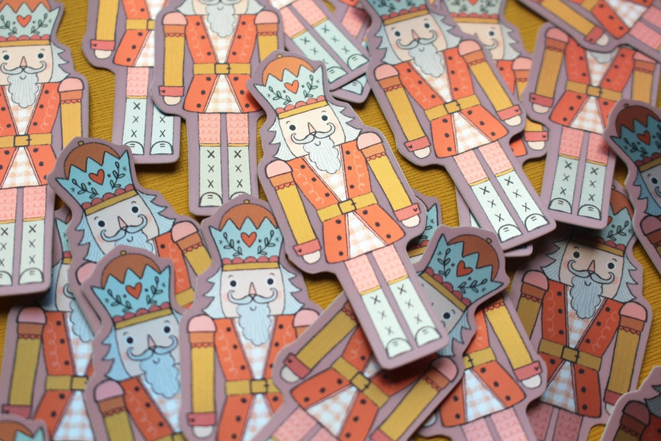 Adhesivo de vinilo de El Cascanueces