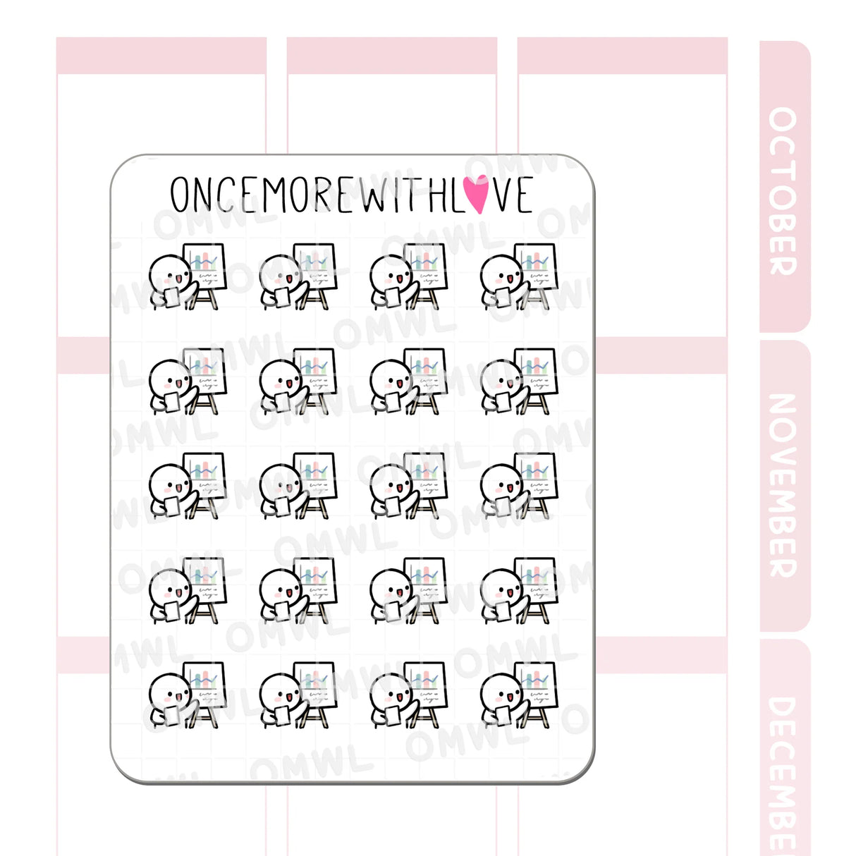 M1428 Presentation 2.0 Sticker Sheet