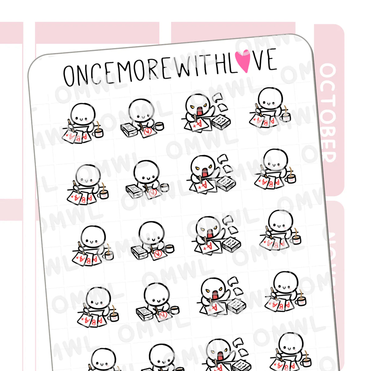 M1445 Grading and Marking Sticker Sheet