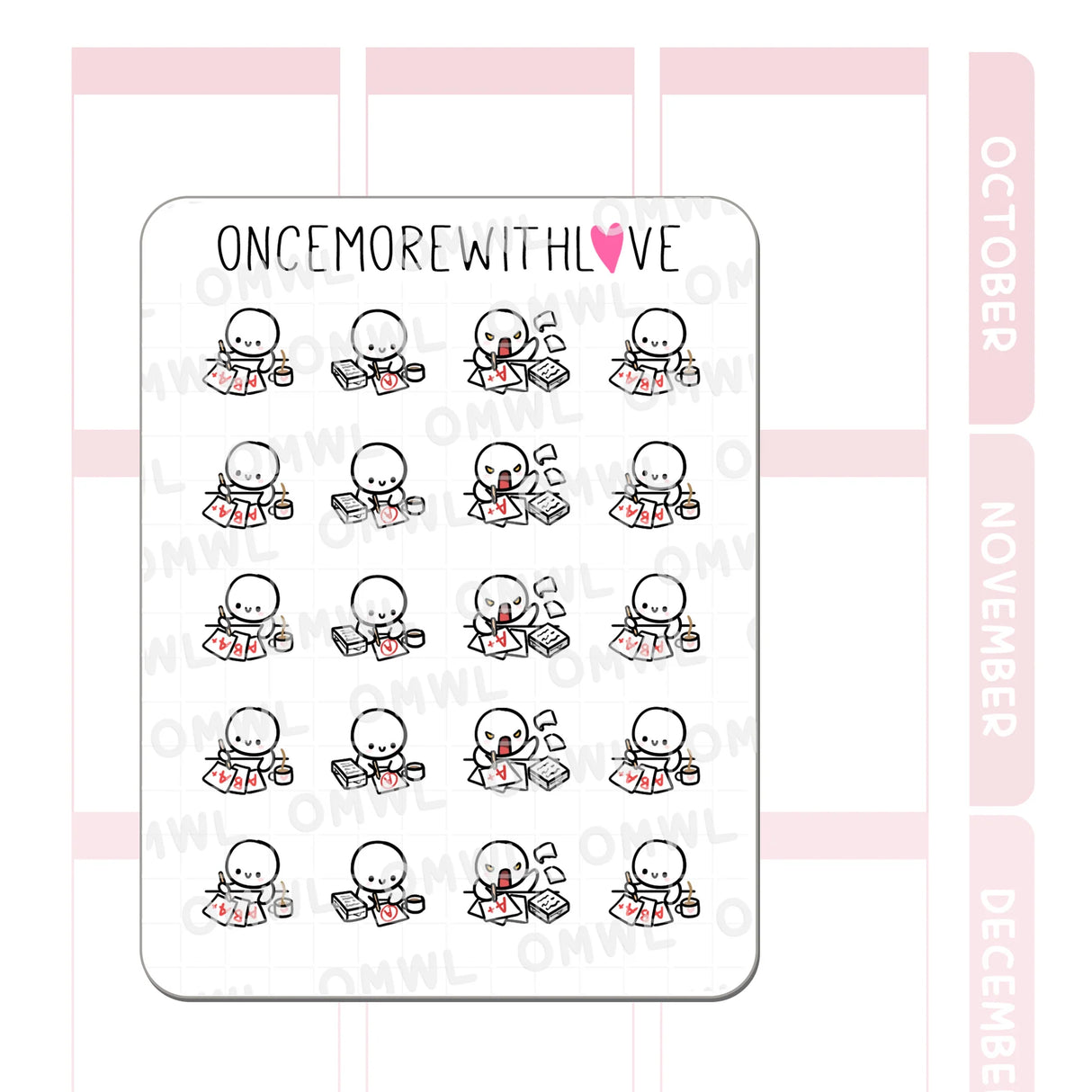 M1445 Grading and Marking Sticker Sheet