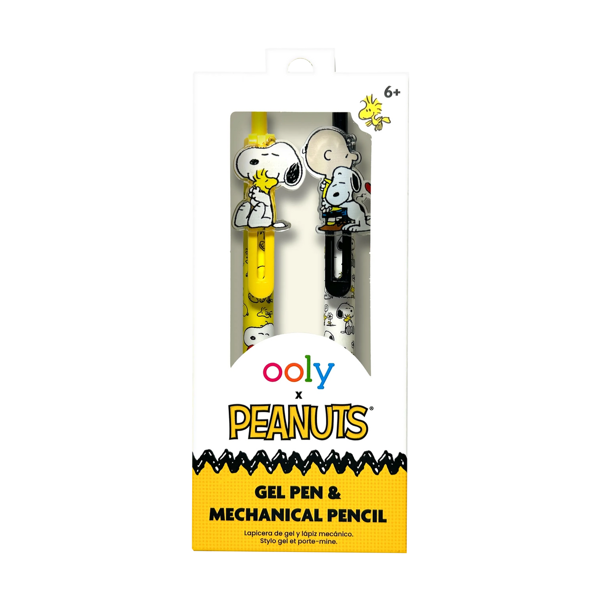 OOLY X Peanuts: Gel Pen & Mechanical Pencil (Set of 2)