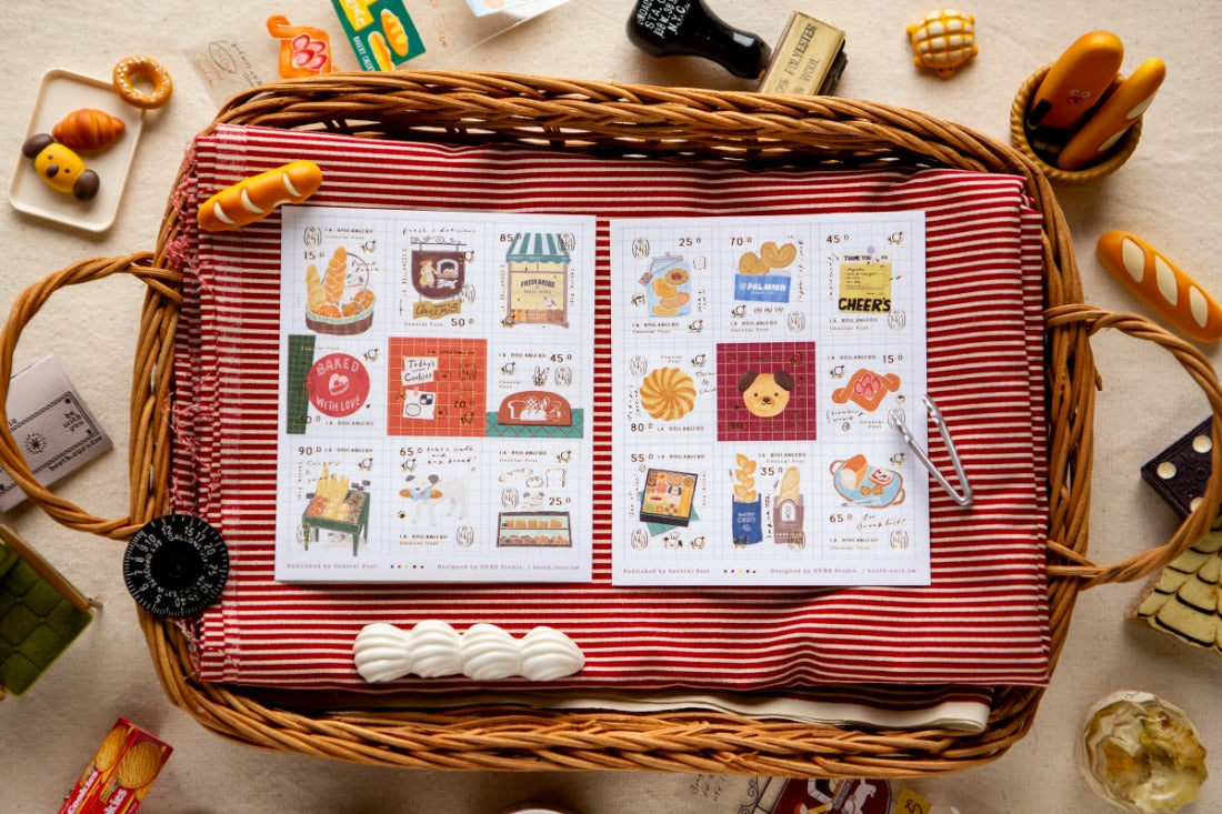 OURS Studio Bakery Cheer's Stamp Sticker Pack