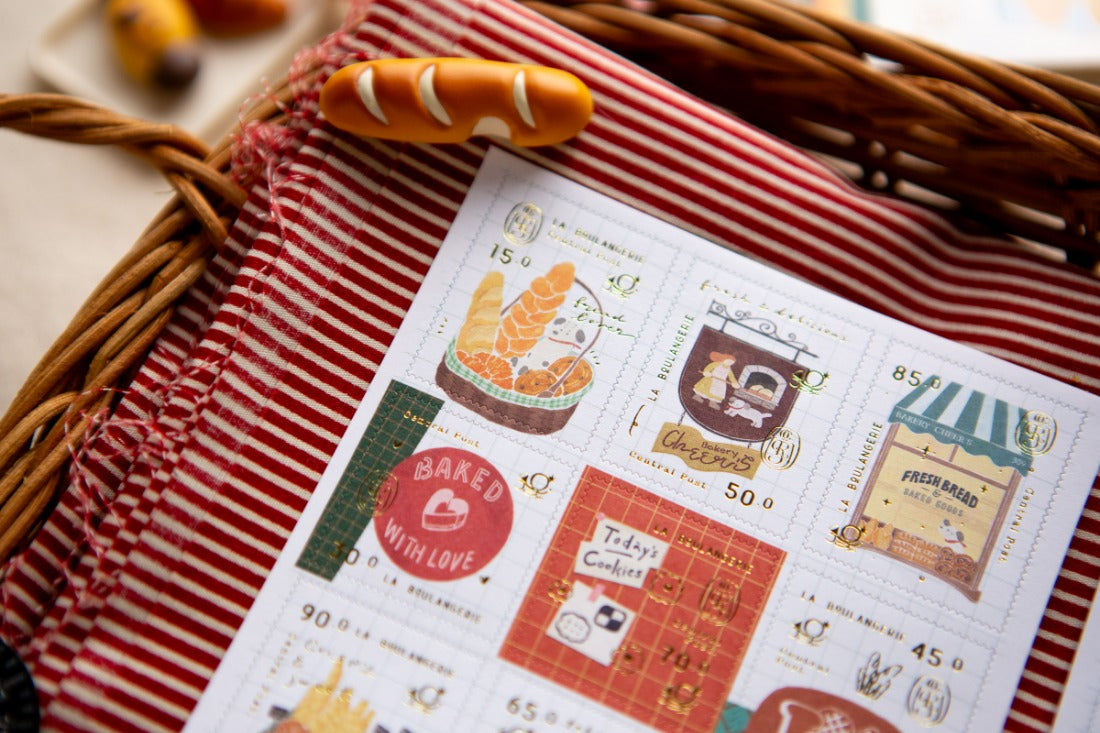 OURS Studio Bakery Cheer's Stamp Sticker Pack