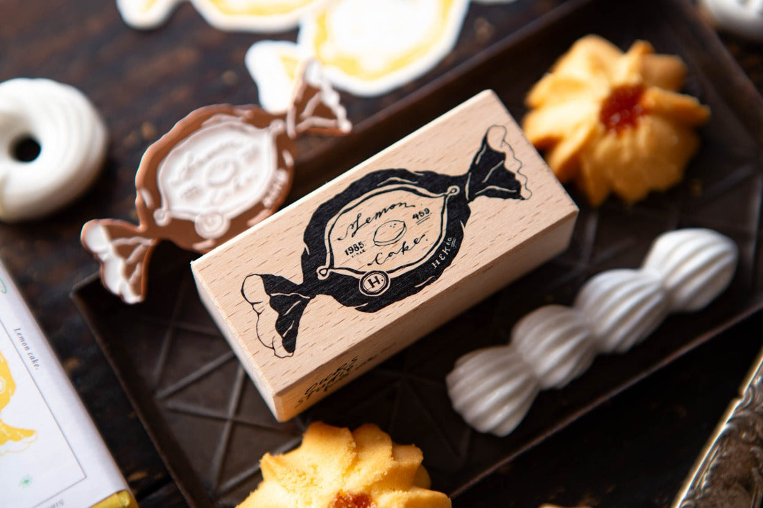 OURS Studio Lemon Cake Rubber Stamp