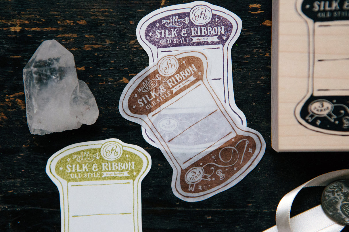 OURS Studio Thread Card Rubber Stamp