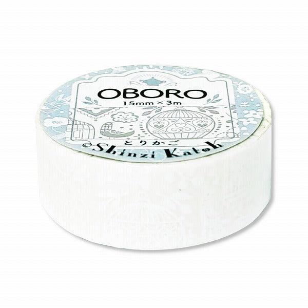 Oboro Birdcage White Washi Tape